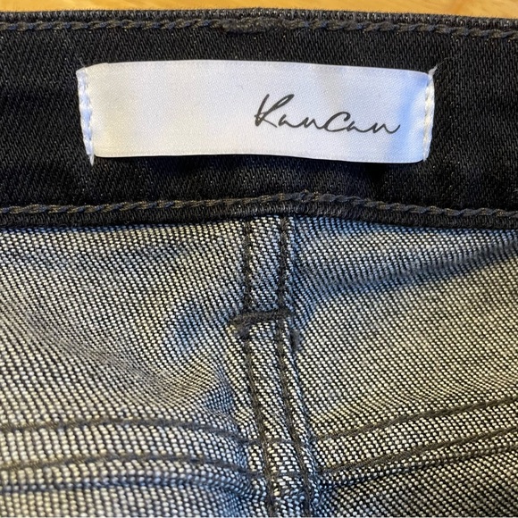 KANCAN Mid Rise Button Fly Flare Dark Gray Jeans Women’s Size 11/29 - Picture 10 of 12